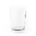 しおみ なおこ｜イラストレーターのFLOWER〈Protea〉 Water Glass :left