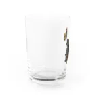 Rigelの江戸の花子供遊び 八番組ほ組 Water Glass :left