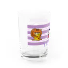 SUZURI×ヤマーフのもぐもぐYAMMEH Water Glass :left