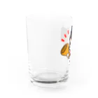 Sirry（しりー）🍑のSirry(応援しりーちゃん) Water Glass :left