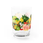 カワウソとフルーツの【forseasons】フルーツ盛り合わせ Water Glass :left