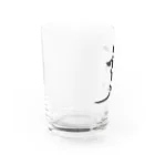 【書家】祇舟〜gishu〜の筆文字の【筆文字】亥〜祇舟 gishu〜 Water Glass :left