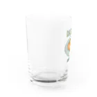 猫と釣り人のイナリズシ(ドット絵) Water Glass :left