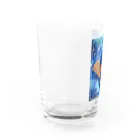 青猫の森の星の魔法使いグラス Water Glass :left