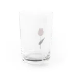 rilybiiのpink tulip Water Glass :left