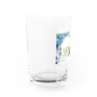 さやひよの宝箱の冬景色 Water Glass :left