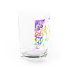 un d'amocitineのねことお花の絵 Water Glass :left