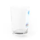 マシュマロハープの雪降るハープ　言葉入りバージョン Water Glass :left