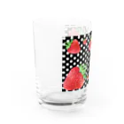 spiderの毒イチゴ Water Glass :left