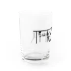 つくも屋のTsuKuMo　ロゴ Water Glass :left