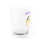 テル©️爬虫類 イラスト グッズ 【TERU★TSUN Common destiny】のピーターズバンデッドスキンク Water Glass :left