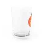 中林ういの三水家の人々　絵文字りんご Water Glass :left