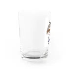 たつやのねこの帽子 Water Glass :left