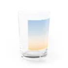 おばけのお菓子箱の夕暮れ Water Glass :left