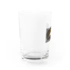 お松のお店のごんべいく堂グラス Water Glass :left