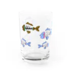 けけけの魚のホッネ Water Glass :left