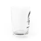 あみぐるどーるグッズSHOPのあみぐるどーるロゴデザイン Water Glass :left