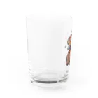 シェリーズワールドのナンバーワンになれなったワンちゃん Water Glass :left