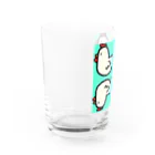 yukimaru-mametaのニワトリだらけ Water Glass :left
