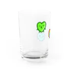 白浜優子の小部屋のハツくんグラス Water Glass :left