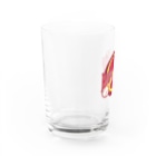 ベースボール一八のボーラーズロゴ Water Glass :left
