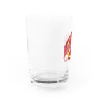 ベースボール一八のボーラーズロゴ Water Glass :left