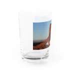 yuumi_tokunagaの絶景写真と筆文字言葉入りグッズ Water Glass :left