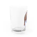 恐竜おみやげ屋のアロサウルス Water Glass :left