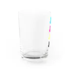 ツナマヨショップのCMYKあひる Water Glass :left