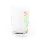 ハッピースマイルのカラフルキャンディードリーム Water Glass :left