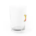 ぽたおのおみせのきいろの赤パンツ Water Glass :left