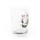 Noruneko-Yaのリボンねこ Water Glass :left