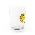 まめのき。のねこピザ① Water Glass :left