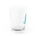 シュールショックの青い仙人 Water Glass :left