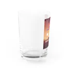 猫族＊犬族の部屋の猫族＊犬族の部屋『医療関係者に感謝』 Water Glass :left