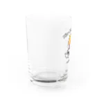 Kickn_lucky_personのKIN-KUMA-SAN Water Glass :left