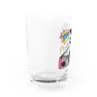 秘密結社(ㆁөㆁ)青い鳥の唯我HIPHOP丸シリーズ Water Glass :left