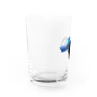 ruq_divの光芒するフィン Water Glass :left