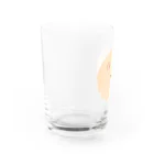 いくら丼のふえくされたポメ　薄茶 Water Glass :left