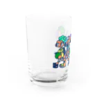 ニウハイスーカのすいか四人衆 Water Glass :left