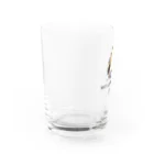 ちくわ屋のでんぐり返らんうりちゃんグラス Water Glass :left