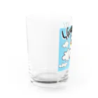 bam_ricosの猫 Water Glass :left