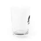 ポペルカSHOPのグラス（ブラック） Water Glass :left