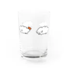 なんやしらんけ堂のちゃおさん Water Glass :left