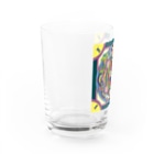 tokoriの柴犬曼陀羅 Water Glass :left