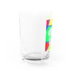 ウンチッチのクリアー幾何学 Water Glass :left