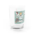 AO's SHOPの浮世絵　国芳ねこ Water Glass :left