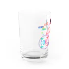 木葉わーるどの月と龍 Water Glass :left