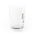 ぶらちゃんのお店の可愛いイカれたイカ【ぴえん】 Water Glass :left