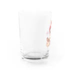 まるぴーとモフモフな愛犬のまるぴーとモフモフな愛犬 Water Glass :left